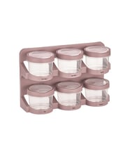 6 LI SNAP -LİD STANDLI BAHARATLIK +KAŞIKLIK -957-02
