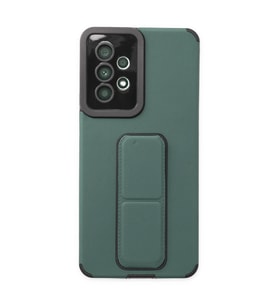 Samsung Galaxy A53 5g Kılıf Mega Standlı Silikon - Yeşil