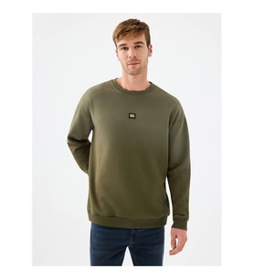 Loft Loose Fit Haki Erkek Sweatshirt Lf2041634