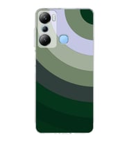 PrintiFy İnfinix Hot 20i Uyumlu Kamera Korumalı Renk Cümbüşü C Tasarımlı Şeffaf Silikon Kılıf