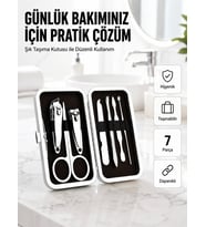 Taşınabilir Çantalı Çok Fonksiyonlu Bakım Seti
