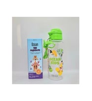 Ocean VM Arginin Ps Ballı Portakal Aromalı Şurup 150 ml + Matara Kofre