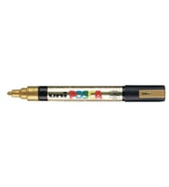 Uni Posca PC-5M Boyama Markörü 1.8-2.5 mm METALİK ALTIN 