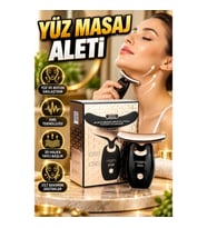 Ultrasonik Boyun ve Çene Gerdirme Cihazı – 3D Halka Yaylı Masaj Başlıklı Yüz ve Boyun Bakım Aleti