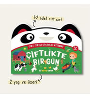 ÇİFTLİKTE BİR GÜN - CIRT CIRTLI ETKİNLİK KİTABI - Bİ KUTU OYUN
