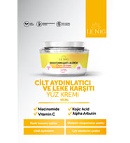 LE NIG Cilt Aydınlatıcı ve Leke Karşıtı Yüz Kremi 50ML