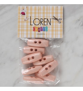Crafts Pembe 8 Li Çoban Düğmesi - 71