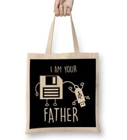 Cute & Funny USB Floppy Disk I Am Your Father Pun Bez Çanta Uzun Saplı