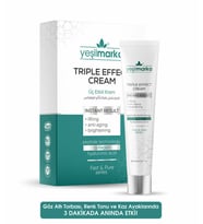 YEŞİL MARKA TRİPLE EFFECT KREM- TEKLİ 15 ML