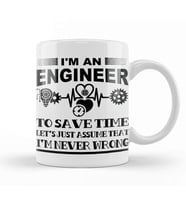 Trust Me I Am An Engineer 02 Kupa Bardak Porselen