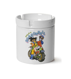 dragon ball Baskılı Porselen Küllük Makinede Yıkanabilir