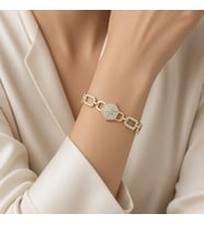 STİL İNCİSİ/XUPING JEWELRY PETEK MODEL ZİRKON TAŞLI BİLEKLİK