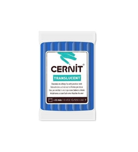 Cernit Translucent (Transparan) Polimer Kil 56 gr 275 Sapphire 