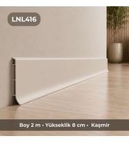 Linela Suya Dayanıklı Pvc Süpürgelik 8 cm -Kaşmir - LNL416