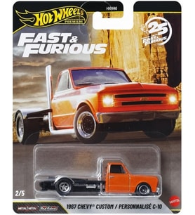 Hot Wheels Premium Series 25.Yıl Özel Fast & Furious 1967 Chevy Custom C-10 Hnw46 - Jhw61