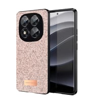 Onegif Xiaomi Redmi Note 14 Pro 5G Bright Simli Kapak - Pembe