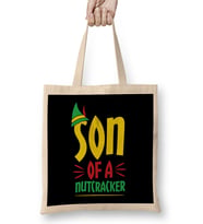 Son Of A Nutcracker Awesome Christmas Bez Çanta Uzun Saplı