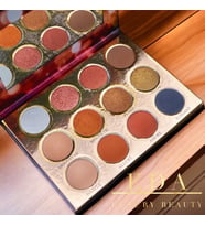 EDA Luxury Beauty Lüks Exotic Göz Farı Paleti Parlak Mat Simli Metalik Highlighter Vegan Makyaj Eyeshadow Palette