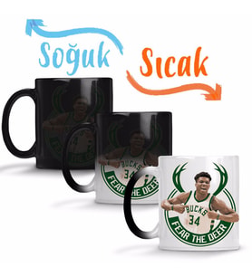 Fear The Deer Bucks Sihirli Kupa Bardak Porselen