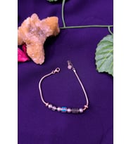 Charm Model Rose Kaplama 925 Ayar Gümüş Bileklik