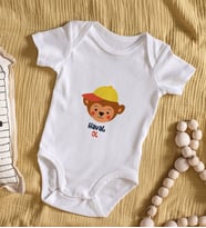 BK Kids Havalı Ol Tasarımlı Bebek Body Zıbın - Model 1