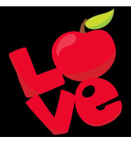 Love Slow Sticker 10x10 cmRenkli Sticker