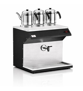 Anka Elektrikli Pro Chef Dijital 25 Litre Çay Makinesi Siyah