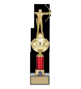ODAK KUPA - Figürlü Kupalar - Okçu Figürlü Kupalar FG-053 C - 41 cm