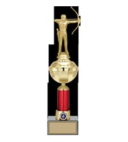 ODAK KUPA - Figürlü Kupalar - Okçu Figürlü Kupalar FG-053 C - 41 cm