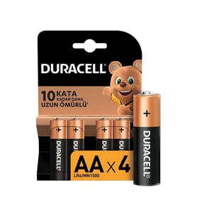 Duracell 4lü Aa Kalem Pil