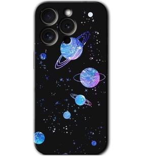 İphone 15 Pro Max Kılıf HD Desen Baskılı Kılıf - Samanyolu Galaksi