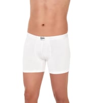 Yıldız Erkek Bambu Likralı Boxer 320/324 - 3 Adet (Beyaz)