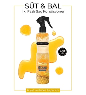 Çift Fazlı Süt & Bal Kondisyoner Fön Suyu 400 ML - mrfs