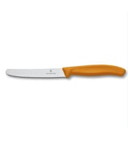 Victorinox Domates Bıçağı 11cm Testere Ağızlı Turuncu