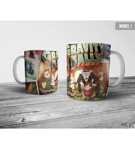 Pixxa  Gravity Falls Kupa Bardak Modelleri