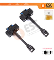 Audi Q3 RS MK1 8U 8UB 8UG 2011-2018 8U0837249C İçin 2 EA Ön Sağ ve Sol Kapı Gergi Yayı