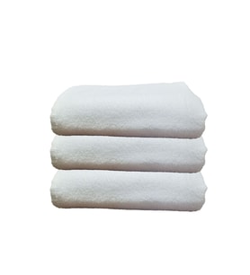 3 Lü Paket Kuaför Havlusu Boya Tutmayan Mikrofiber Saç Havlusu 50x90 Cm (Beyaz)