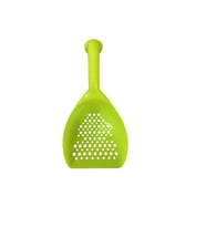 Jumbo Kedi Kumu Küreği 04804  30 cm Güçlendirilmiş Sert Plastik Elek (6 Renk) (Sarı)