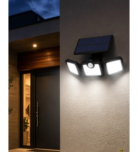 Solar Sensörlü Led Projektör Hareket Algılayıcılı Güneş Enerjili Bahçe Lambası Dış Mekan Aydınlatma