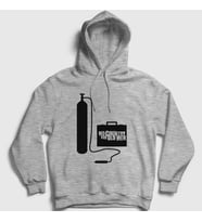 Presmono Unisex Gri Cgun Film No Country For Old Men Kapüşonlu Sweatshirt 247947tt (Gri)