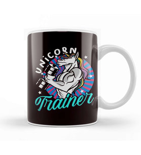 Unicorn Personal Trainer Fitness Instructor Workout Coach Kupa Bardak Porselen