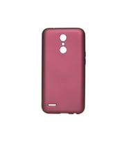 LG K8 2017 Uyumlu Kılıf Zore Premier Silikon Kapak (Mürdüm)