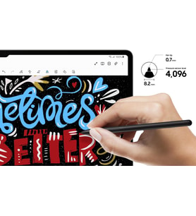 Galaxy Tab S9 FE - S9 Plus ile Uyumlu Avuç İçi Algılamayan Dokunmatik Stylus SPen Kalem