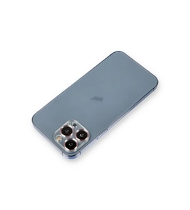 iPhone 12 Pro Metal Kamera Lens Koruma Cam - Mor