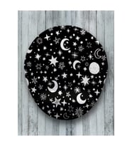 Little Stars Oval Bilek Destekli Mouse Pad