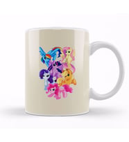 My Little Pony The Mane 6 Kupa Bardak Porselen