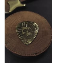 Kurukafa Metal Pena Özel Tasarım (Antik Sarı Altın)