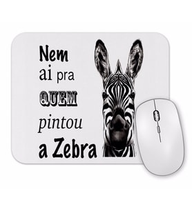 Deu Zebra Mouse Pad