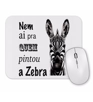 Deu Zebra Mouse Pad