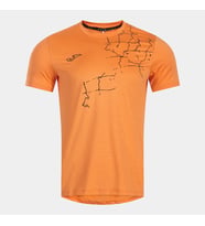 Joma 103993AA837 R-City Printing Helium Erkek Kısa Kollu Tişört - Turuncu